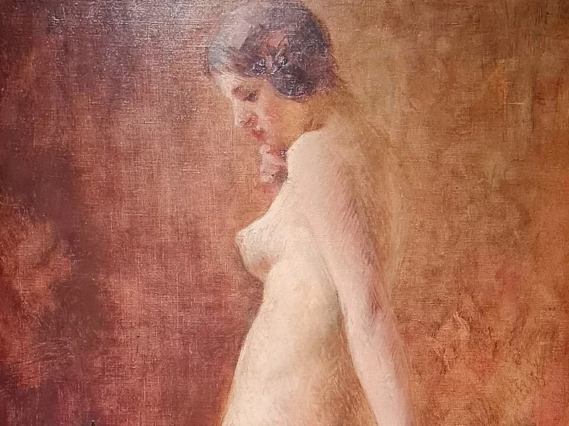 1869-Oton Iveković - Nudo